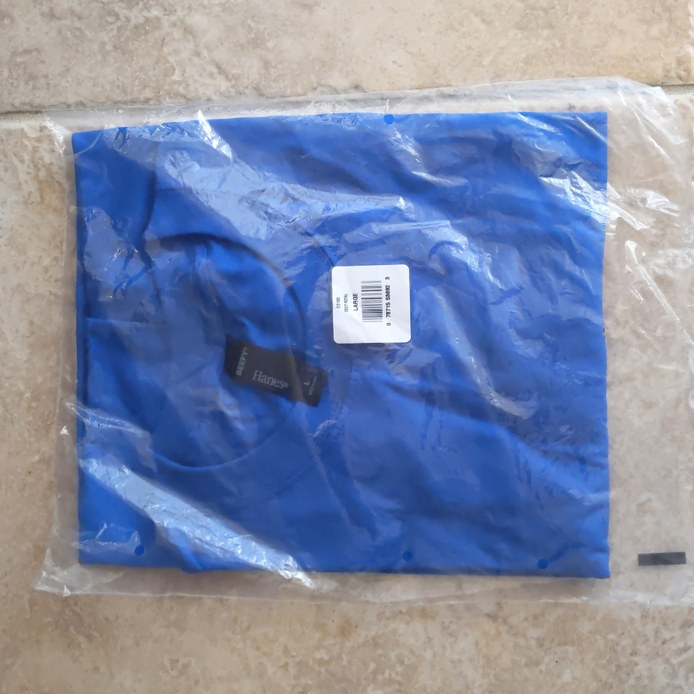 NWT Deep Royal Blue Beefy Tee